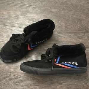 🇨🇳 fleeced feiyue sneakers